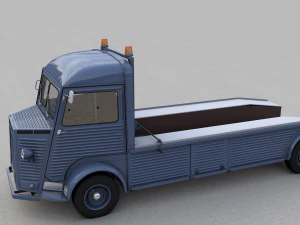 citroen hy truck 1950 3D Model