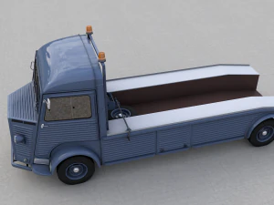 citroen hy truck 1950 3D Model