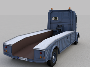 citroen hy truck 1950 Modello 3D