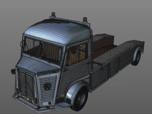 citroen hy truck 1950 3D Model