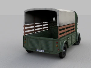 camioncino citroen hy 1948 Modello 3D