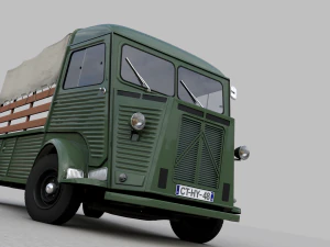 camioncino citroen hy 1948 Modello 3D