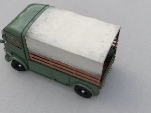 camioncino citroen hy 1948 Modello 3D