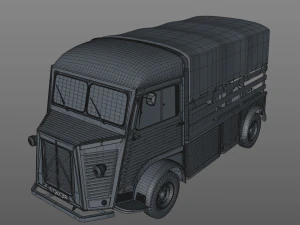 camioncino citroen hy 1948 Modello 3D