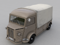 CITROEN HY PICKUP TRUCK 1948 3D Model