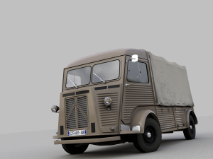 citroen hy pickup truck 1948 Model 3D