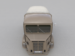 citroen hy pickup truck 1948 Model 3D