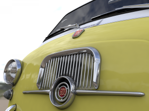 fiat 600 multipla 1956 3D Модель