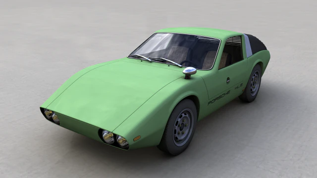 porsche 911 hls 1967 3D Model .c4d .max .obj .3ds .fbx .stl .blend
