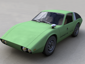 porsche 911 hls 1967 3D Model