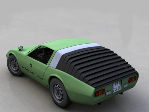 porsche 911 hls 1967 3D Model
