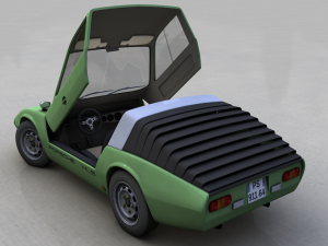 porsche 911 hls 1967 3Dモデル