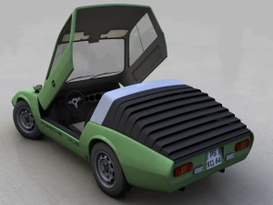 porsche 911 hls 1967 3D Model