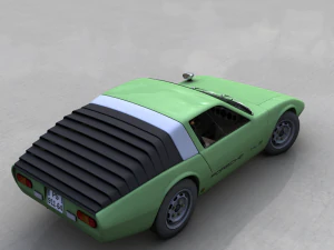 porsche 911 hls 1967 3D Model