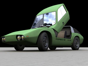 porsche 911 hls 1967 3D Model