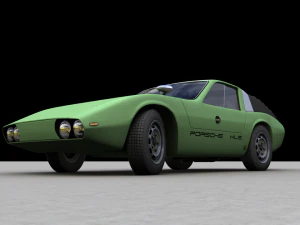 porsche 911 hls 1967 3D Model