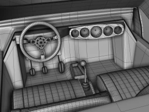 porsche 911 hls 1967 3D Model