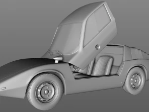 porsche 911 hls 1967 3D Model