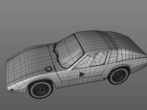 porsche 911 hls 1967 3D Model