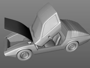 porsche 911 hls 1967 3D Model
