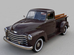 Picape Chevy 3100 1951 Modelo 3D