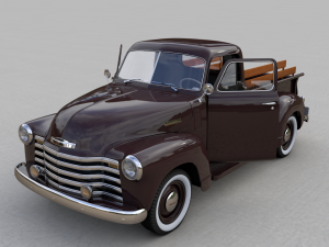 Chevy 3100 pickup 1951 Modèle 3D