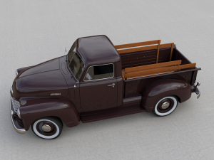 Chevy 3100 pickup 1951 Modèle 3D