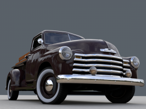 Chevy 3100 pickup 1951 Modèle 3D