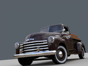 Chevy 3100 pickup 1951 Modèle 3D