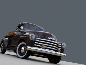 Chevy 3100 pickup 1951 Modèle 3D