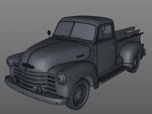 Chevy 3100 pickup 1951 Modèle 3D