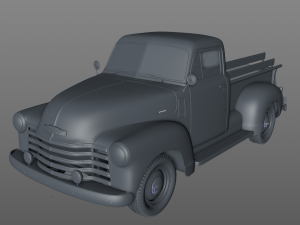 Chevy 3100 pickup 1951 Modèle 3D