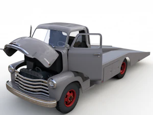 camionista chevy coe 1949 Modello 3D