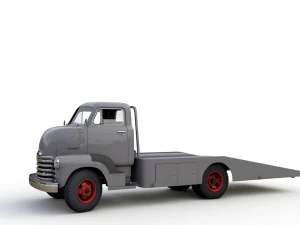 camionista chevy coe 1949 Modello 3D