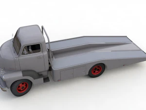camionista chevy coe 1949 Modello 3D
