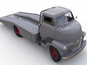 camionista chevy coe 1949 Modello 3D