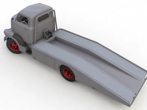 camionista chevy coe 1949 Modello 3D