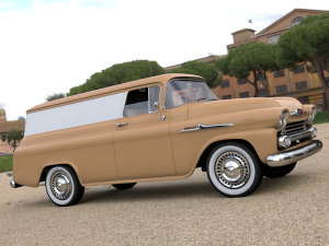 chevy 3100 apache panel van 1958 3Dモデル