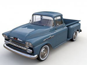 chevy 3100 apache pickup 1958 3D 모델