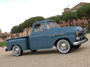 chevy 3100 apache pickup 1958 3D-Modell