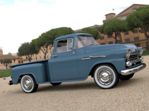 chevy 3100 apache pickup 1958 3D Model