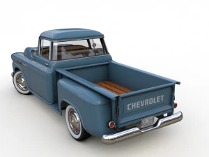 chevy 3100 apache pickup 1958 3D Model