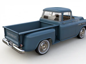 chevy 3100 apache pickup 1958 3D Model