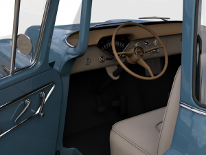 chevy 3100 apache pickup 1958 3D-Modell