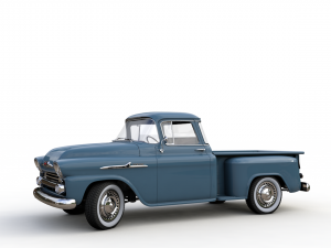 chevy 3100 apache pickup 1958 3D-Modell