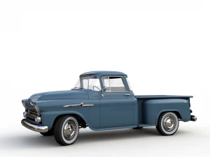 chevy 3100 apache pickup 1958 3D Model