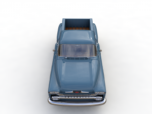 chevy 3100 apache pickup 1958 3D-Modell