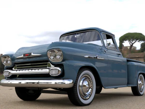 chevy 3100 apache pickup 1958 3D Model