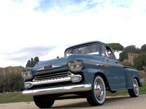 chevy 3100 apache pickup 1958 3D-Modell