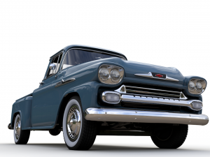 chevy 3100 apache pickup 1958 3D-Modell